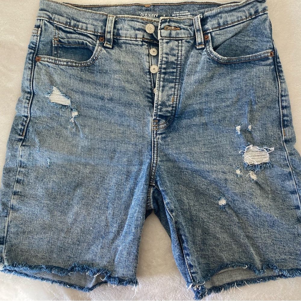 Old Navy Distressed Denim Shorts